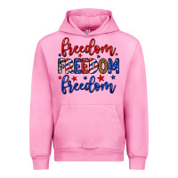 Fuchsia Pink Freedom freedom freedom Urban Hoodie - Neo Western