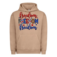 Pigment Burro Freedom freedom freedom Urban Hoodie - Neo Western