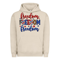 Pigment French Oak Freedom freedom freedom Urban Hoodie - Neo Western