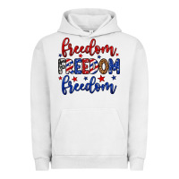 Pigment Lunar Rock Freedom freedom freedom Urban Hoodie - Neo Western