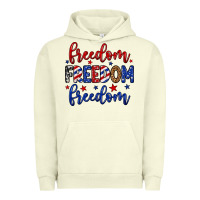Pigment Pistachio Freedom freedom freedom Urban Hoodie - Neo Western