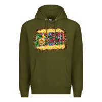 Army Green sweet & sassy Premium Hoodie - SublimationCraftShop