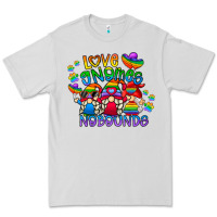 Dove Grey love gnome no bounds Premium Tee - CowhideDigitalArt