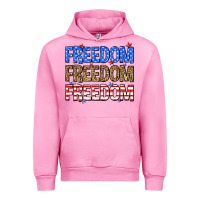 Fuchsia Pink Freedom freedom freedom Urban Hoodie - Neo Western