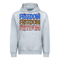 Heather Grey Freedom freedom freedom Urban Hoodie - Neo Western
