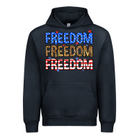 Navy Freedom freedom freedom Urban Hoodie - Neo Western