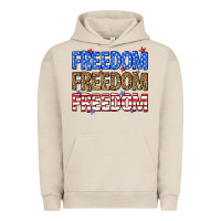 Pigment French Oak Freedom freedom freedom Urban Hoodie - Neo Western