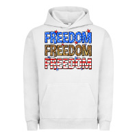Pigment Lunar Rock Freedom freedom freedom Urban Hoodie - Neo Western