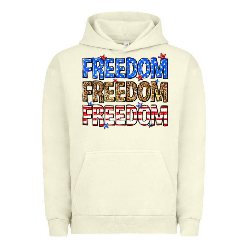 Freedom Freedom Freedom Urban Hoodie by Neo Western | Teevron