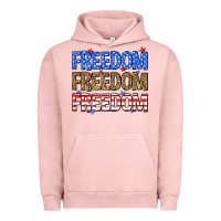 Pigment Salmon Freedom freedom freedom Urban Hoodie - Neo Western