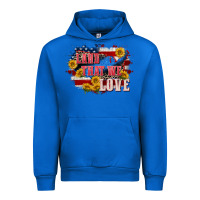 Cobalt Land that we love 4th of july Urban Hoodie - CowGirlArtShop