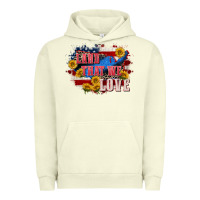 Pigment Pistachio Land that we love 4th of july Urban Hoodie - CowGirlArtShop