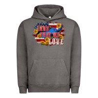 Land That We Love 4th Of July Urban Hoodie | Teevron