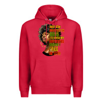 Cardinal juneteenth 1885 because my ancestors weren't free in 1776 black woman Premium Hoodie - HRA Design Shop