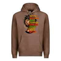 Chestnut juneteenth 1885 because my ancestors weren't free in 1776 black woman Premium Hoodie - HRA Design Shop