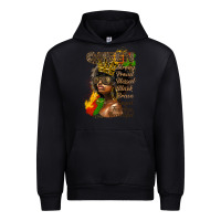 Black afro queen juneteenth Urban Hoodie - HRA Design Shop