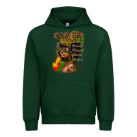 Forest Green afro queen juneteenth Urban Hoodie - HRA Design Shop