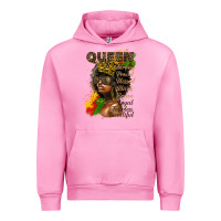 Fuchsia Pink afro queen juneteenth Urban Hoodie - HRA Design Shop