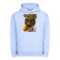 Pigment Grape Ice afro queen juneteenth Urban Hoodie - HRA Design Shop
