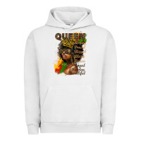 Pigment Lunar Rock afro queen juneteenth Urban Hoodie - HRA Design Shop