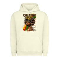 Pigment Pistachio afro queen juneteenth Urban Hoodie - HRA Design Shop