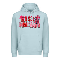 Blue Mist kiss machine Premium Hoodie - FaDigitalArtStudio