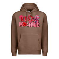 Chestnut kiss machine Premium Hoodie - FaDigitalArtStudio