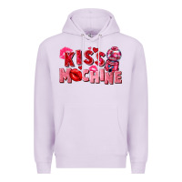 Lilac kiss machine Premium Hoodie - FaDigitalArtStudio