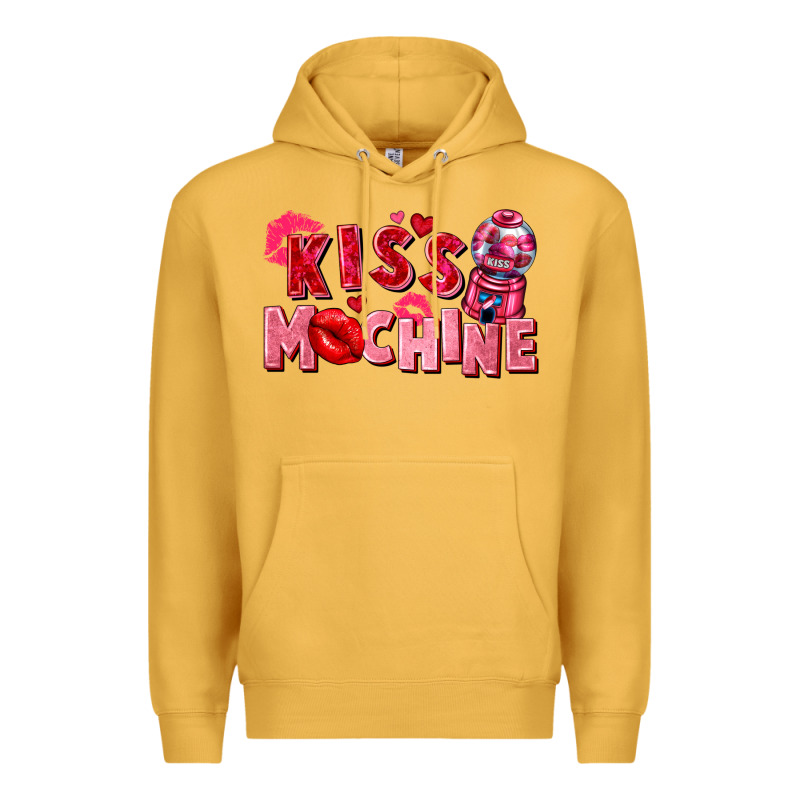 Kiss Machine Premium Hoodie by FaDigitalArtStudio | Teevron