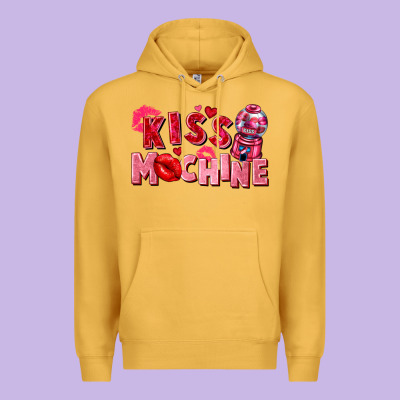 Kiss Machine Premium Hoodie Designed By Fadigitalartstudio