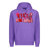 Purple kiss machine Premium Hoodie - FaDigitalArtStudio