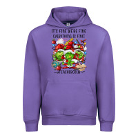 Tulip it's fine we're fine everythıng is fine! Urban Hoodie - FaDigitalArtStudio