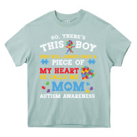 Arona LIL Autism Mom Heavy Core Tee - CowhideDigitalArt