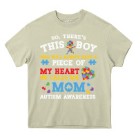 Mossy LIL Autism Mom Heavy Core Tee - CowhideDigitalArt