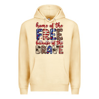 Pina Colada Home of the free because of the brave Premium Hoodie - Neo Western