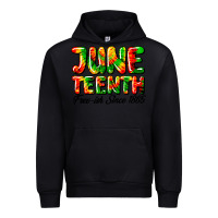 Black juneteenth free ish since 1865 Urban Hoodie - HRA Design Shop