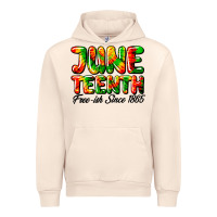 Sandshell juneteenth free ish since 1865 Urban Hoodie - HRA Design Shop