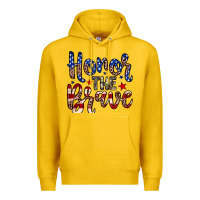 Lemon Honor the brave Premium Hoodie - Neo Western