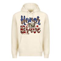 Tofu Honor the brave Premium Hoodie - Neo Western