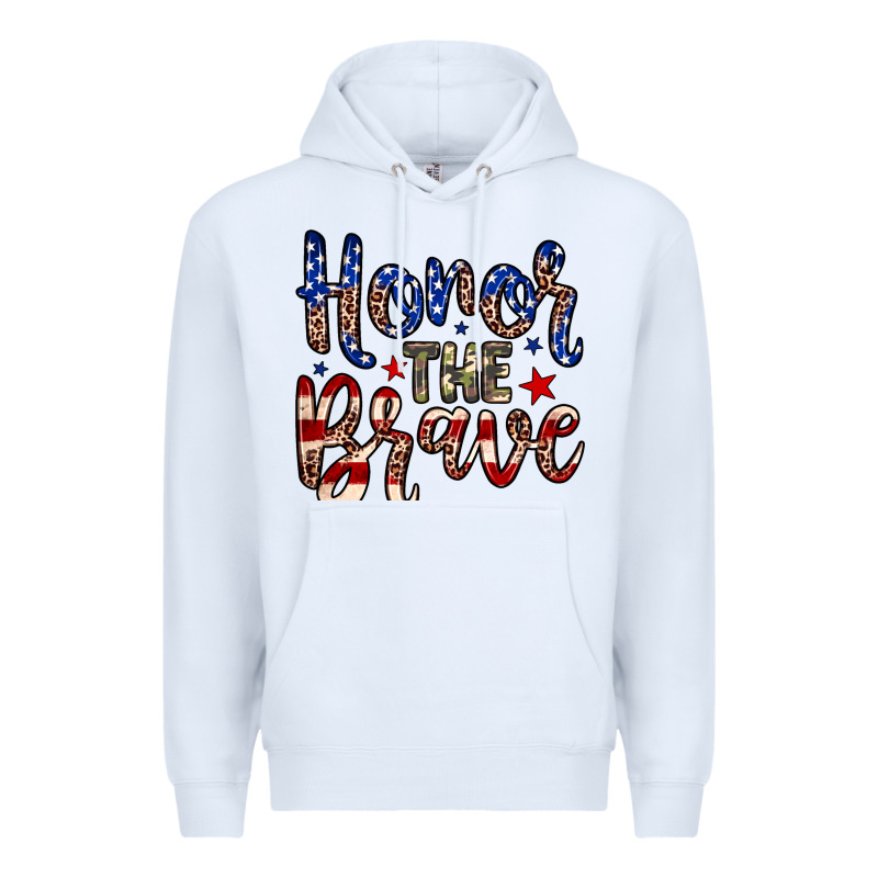 Honor The Brave Premium Hoodie by Neo Western | Teevron