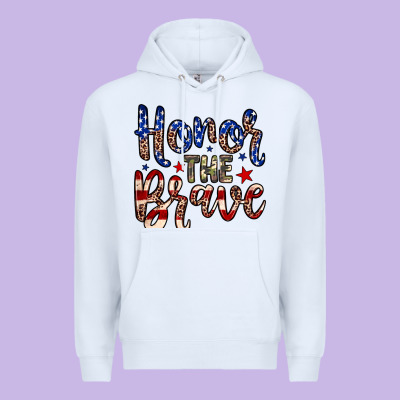 Honor The Brave Premium Hoodie Designed By Neo Western