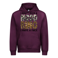 Mauve Wine i dont need a mood ring i have a face Urban Hoodie - CowhideDigitalArt