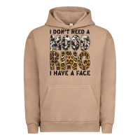 Pigment Burro i dont need a mood ring i have a face Urban Hoodie - CowhideDigitalArt
