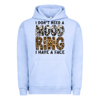 Pigment Grape Ice i dont need a mood ring i have a face Urban Hoodie - CowhideDigitalArt