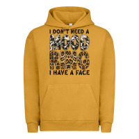 Pigment Peanut Butter i dont need a mood ring i have a face Urban Hoodie - CowhideDigitalArt