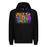 Black just bead it Premium Hoodie - FaDigitalArtStudio