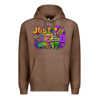 Chestnut just bead it Premium Hoodie - FaDigitalArtStudio