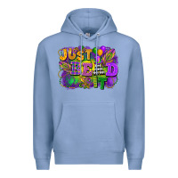 Colony Blue just bead it Premium Hoodie - FaDigitalArtStudio