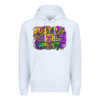 White just bead it Premium Hoodie - FaDigitalArtStudio
