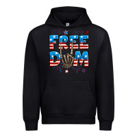 Black Freedom rock hand Urban Hoodie - Neo Western